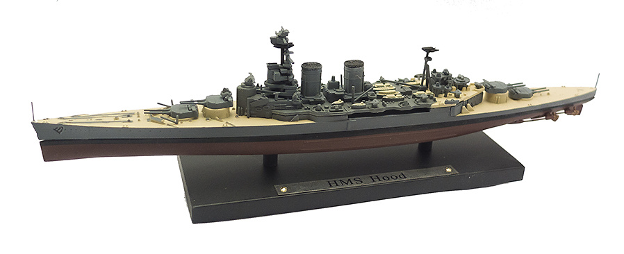 .Battleship HSM Hood, Royal British Army, 1920-1941, 1: 1250, Atlas 