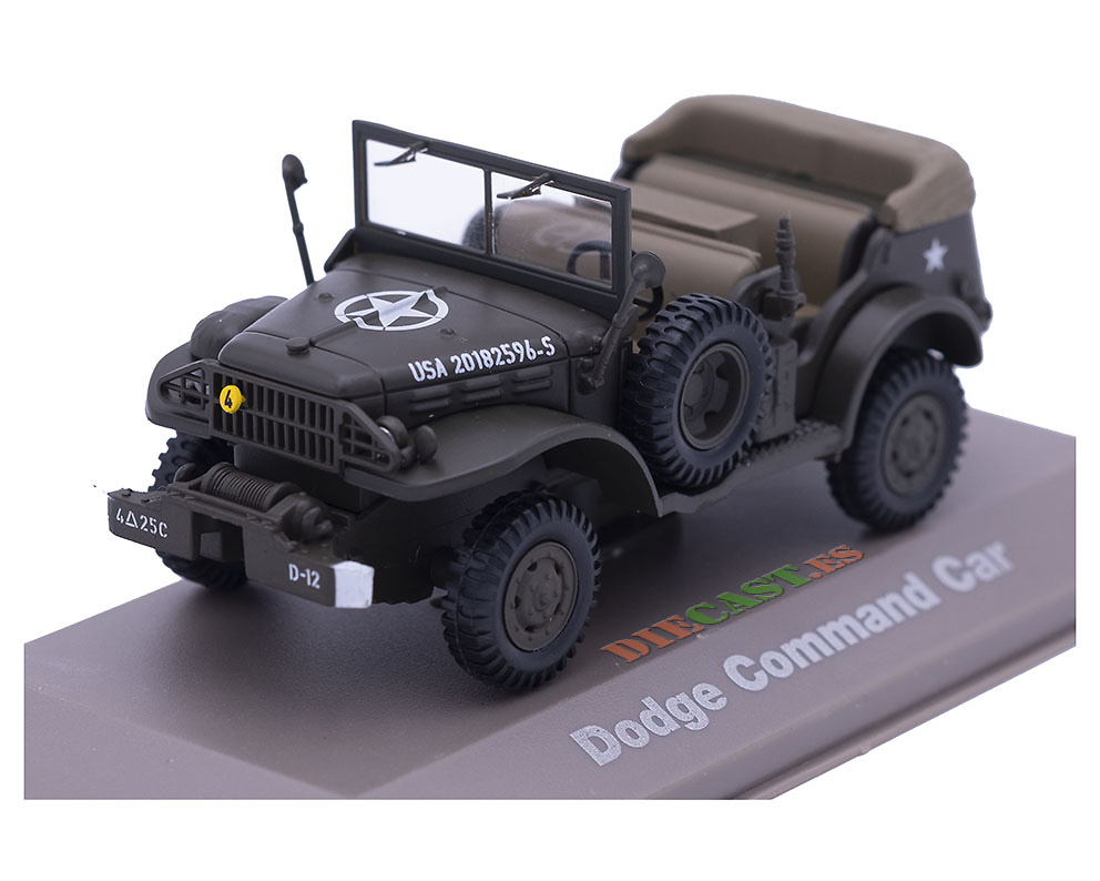 .Dodge Truck WC, Command Car, USA, 1942-45, 1:43, Atlas 
