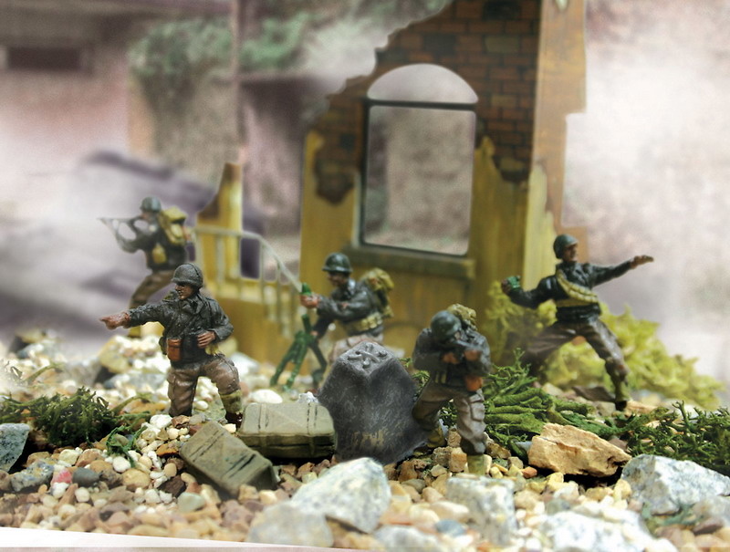 29th Infantry Division, U.S., Normandy 1944, 1:72, Forces of Valor 