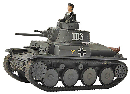 38(t), German Panzer, Eastern Front, 1942, 1:72, Forces of Valor 