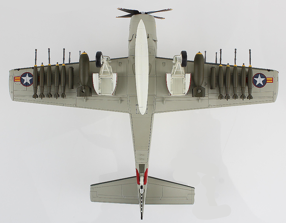 A-1H Skyraider, VNAF 1st FS, #134585, Vietnam, 1963, 1:72, Hobby Master 