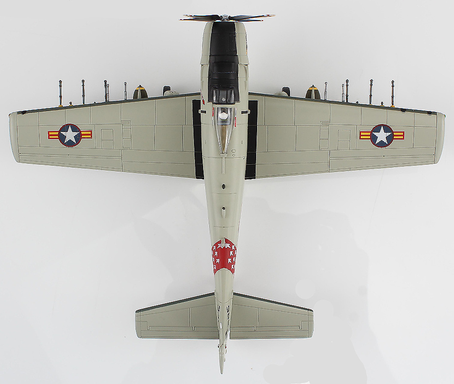 A-1H Skyraider, VNAF 1st FS, #134585, Vietnam, 1963, 1:72, Hobby Master 