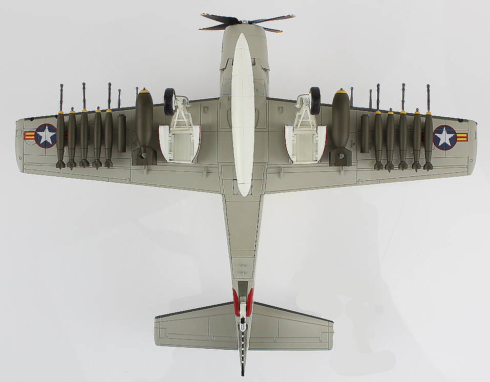 A-1H Skyraider, VNAF 1st FS, #134585, Vietnam, 1963, 1:72, Hobby Master 