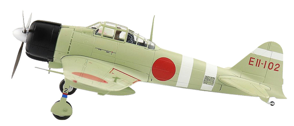 A6M2 Zero Fighter Type 21, Testsuzo Iwamoto, Carrier Zuikaku, Pearl Harbour, 1:48, Hobby Master 