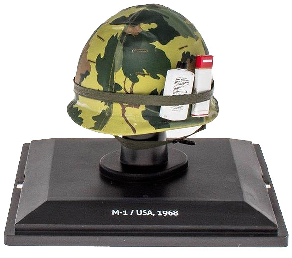 American Soldier Helmet M-1, '1968, Scale 1: 5 