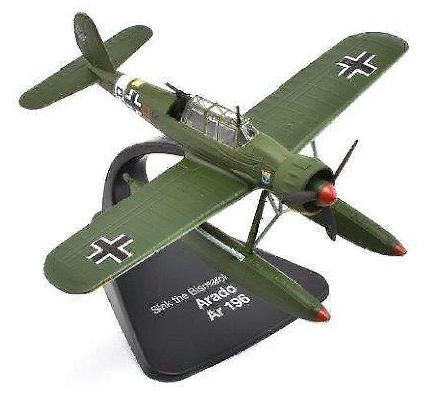 Arado Ar 196, Sink the Bismark!, 1941, 1:72, Atlas 