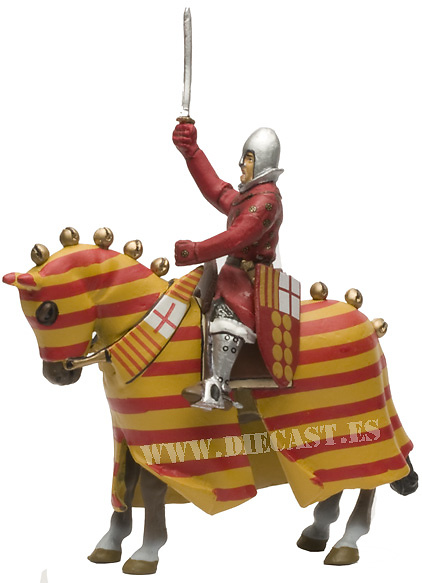 Aragonese Knight, 12th century, 1:32, Altaya 