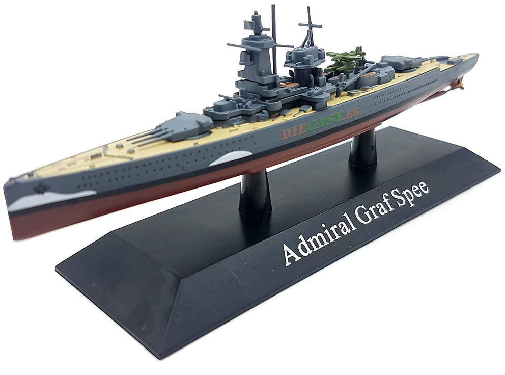 Armored Ship Admiral Graf Spee, Kriegsmarine, 1936, 1: 1250, DeAgostini 
