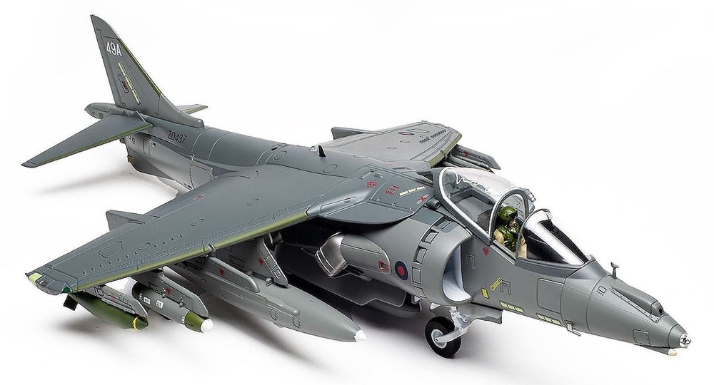 ミニカー　1/48 BAe ハリアー GR7Aイギリス空軍第 1飛行隊 ヘリック作戦 [CGAA29301] Hobby Master ハリアーGR.7A（ハリアーII） イギリス空軍 第1