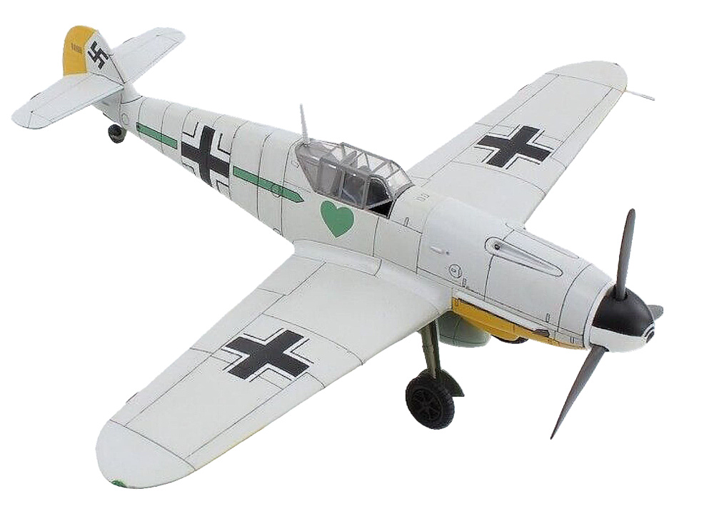 BF 109F-4, Stab/JG 54, Staraya, flown by Otto Kath, Soviet Union, 1941, 1:48, Hobby Master 