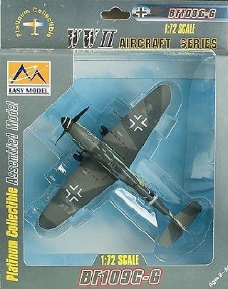 BF-109G-6 JG53, Germany, 1945, 1:72, Easy Model 