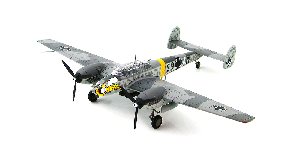 BF 110E S9+AM, 4. Staffel, ZG 1, Winter 1941/42, 1:72, Hobby Master 