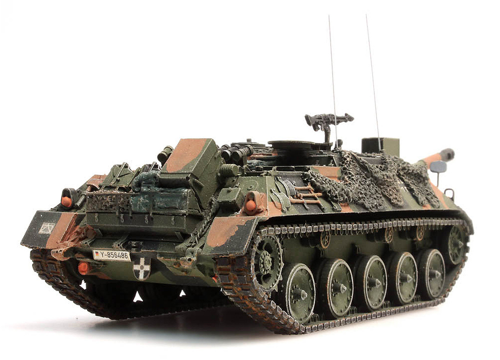 BRD Kanonenjagdpanzer 90mm, combat ready, Camouflage, German Army, 1:72, Artitec 