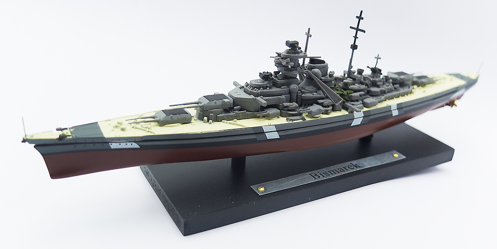 Battleship Bismarck, Kriegsmarine, 1939-1941, 1: 1250, Atlas 