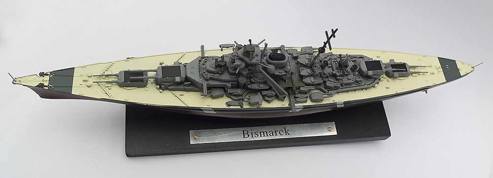 Battleship Bismarck, Kriegsmarine, 1939-1941, 1: 1250, Atlas 