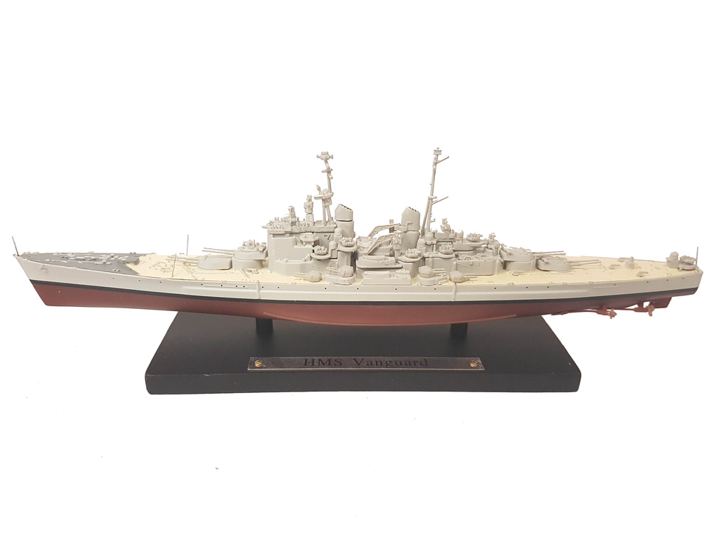 Battleship HMS Vanguard, Royal British Army, 1944, 1: 1250, Atlas 