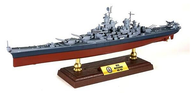 Battleship USS Missouri BB-63, 1: 700, Forces of Valor 