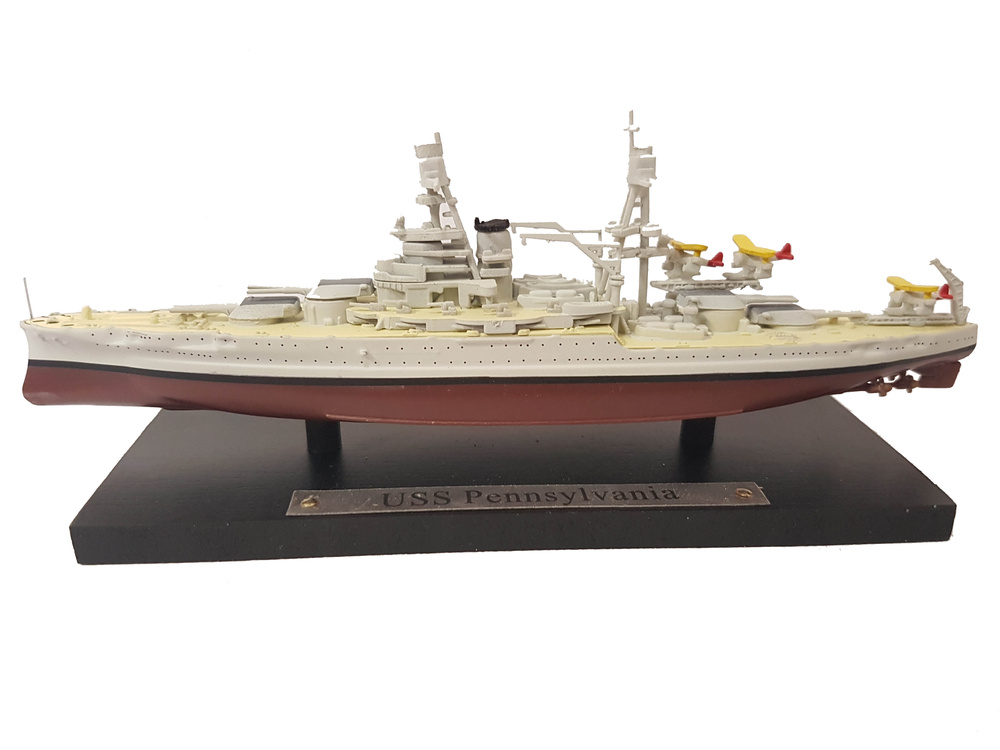 Battleship USS Pennsylvania, US Navy, 1916, 1: 1250, Atlas 