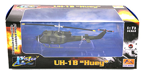 Bell UH-1B Huey, US Army, Vietnam, 1967, 1:72, Easy Model 