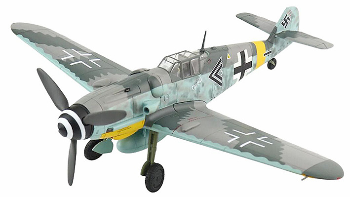 Bf 109G Lufwaffe II./JG 52, Gerhard Barkhorn, Ukraine, September, 1943, 1:48, Hobby Master 