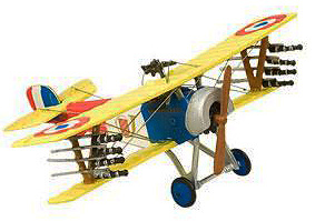 Biplane Nieuport 11-16, 1:72, Planeta de Agostini 