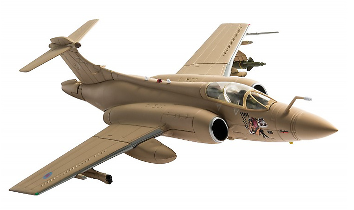 Blackburn Buccaneer, XW533/A ‘Miss Jolly Roger’, RAF No.237 OCU, Op Granby, 1:72, Corgi 