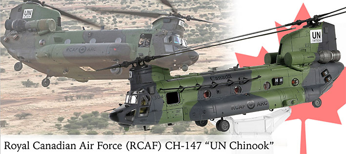 Boeing CH-47F Chinook, #147304 UNITED NATIONS PEACE KEEPING OPERATIONS MALI 2018, 1:72, Forces of Valor 