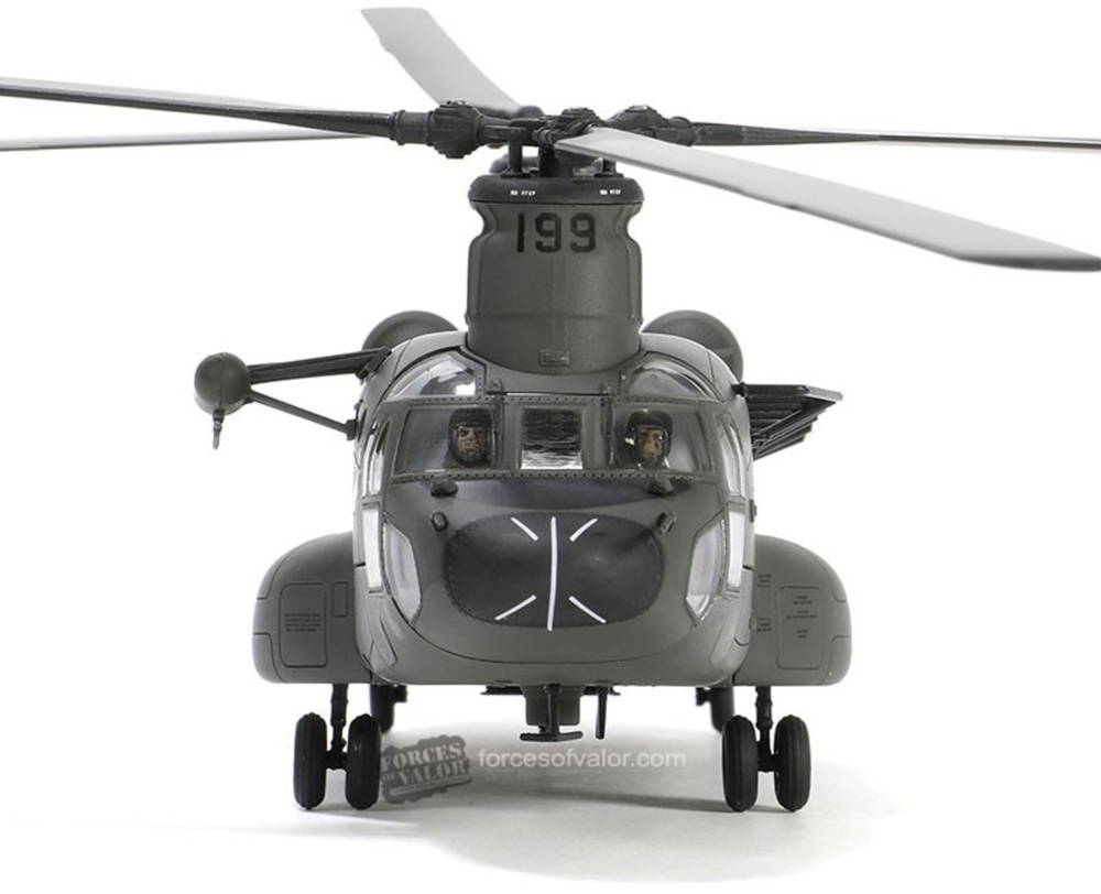 Boeing CH-47SD Chinook Helicopter, Rep. of Singapore AF, 127 Squadron, 1:72, Forces of Valor 