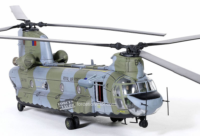 Boeing Chinook HC1 MK1, Royal Air Force, #18 Squadron, 1:72, Forces of Valor 