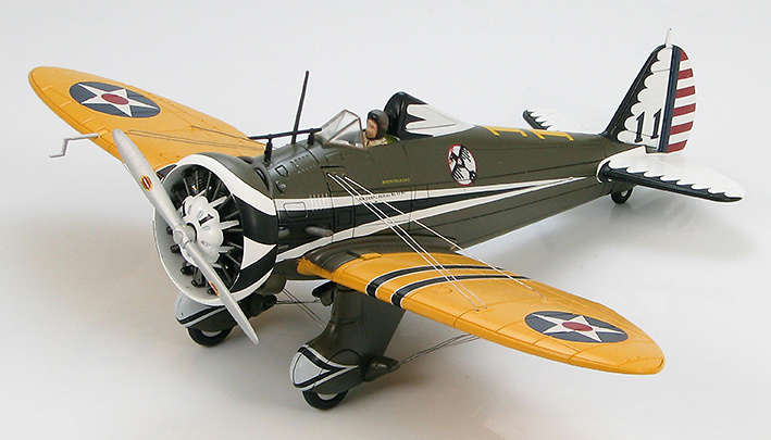 Boeing P-26A Peashooter 33-63 34th Pursuit Sqn., 17th Pursuit Group, March Field, CA, 1:48, Hobby Master 