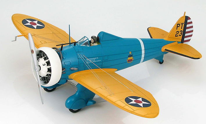 Boeing P-26A US Army Air Corps 33-23, 20th PG, Barksdale Field, Louisiana, 1:48, Hobby Master 