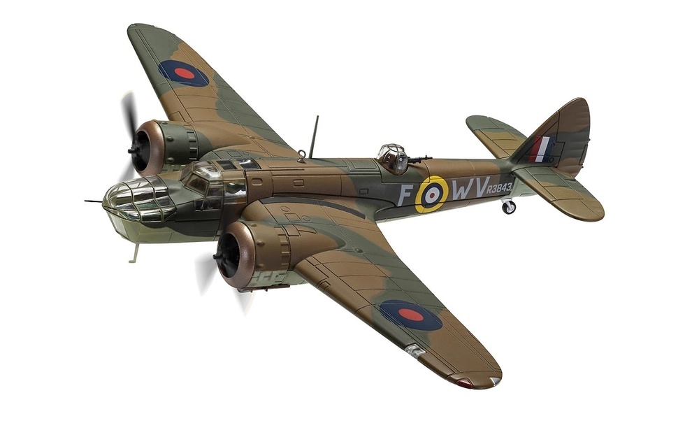 Bristol Blenheim Mk.IV R3843/WV-F, ‘Operation Leg’ August 1941 