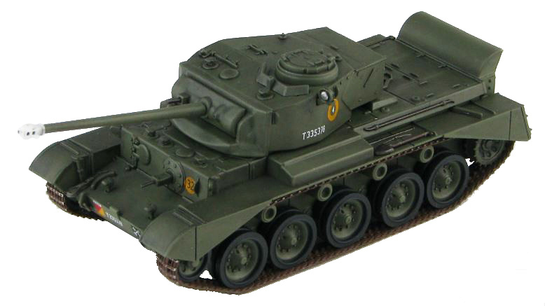 British A34 Comet T33578, 10th Hussars, 2nd Infantry Div., West Germany, 1950, 1:72, Hobby Master 