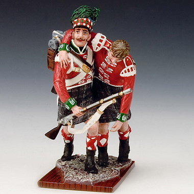 British Infantry Soldiers, Rgto. 79 Cameron, Highlanders, 1815, 1:24, Schuco 