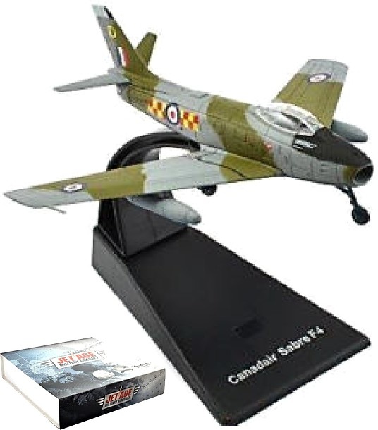 CANADAIR SABRE F4 No. 92 'EAST INDIA' SQUADRON RAF LINTON-ON-OUSE 1955, 1:100, Editions Atlas 