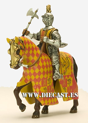 Castilian Knight, 13th century, 1:32, Altaya 