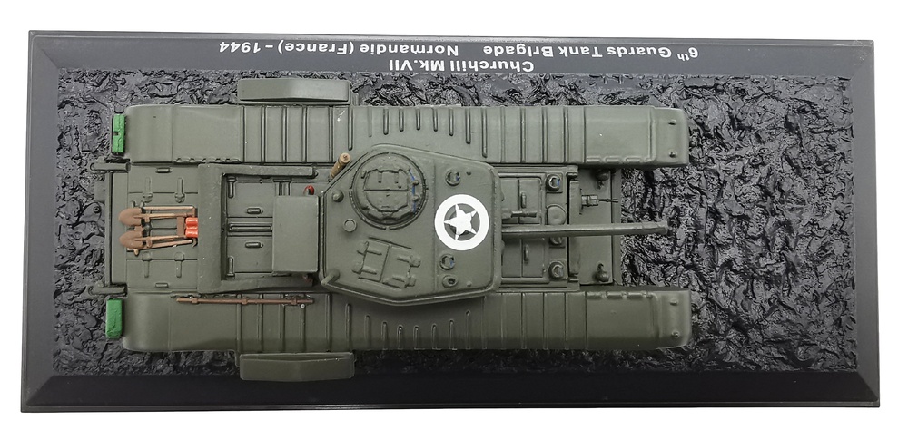 Churchil MkVII, 6th Guards Tank Brigade, Normandie (France),1:72, Altaya 