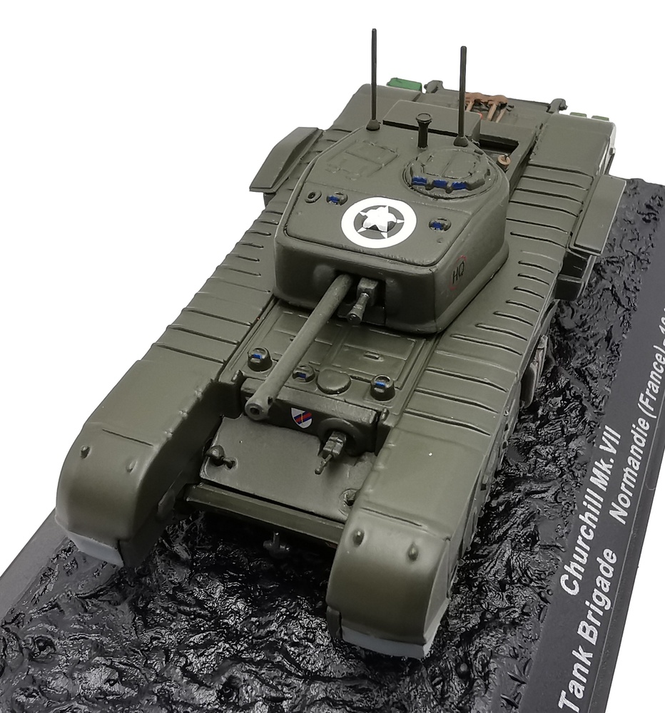 Churchil MkVII, 6th Guards Tank Brigade, Normandie (France),1:72, Altaya 