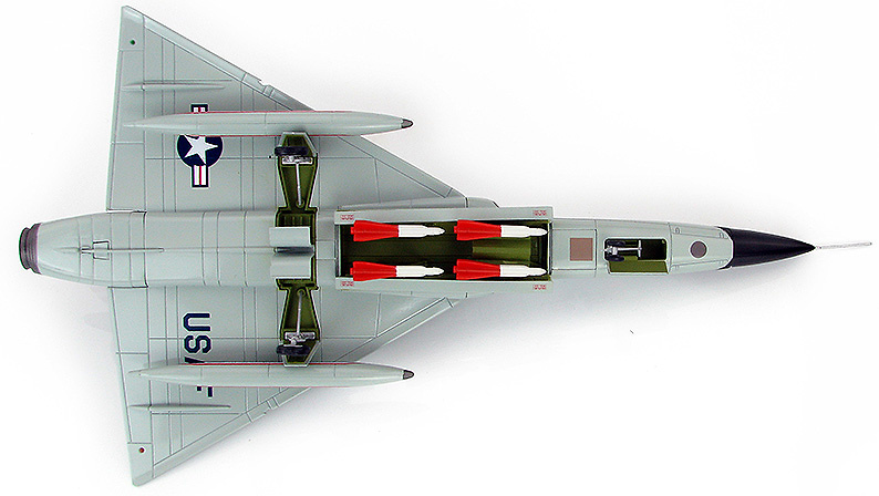 Convair F-106A Delta Dart 0-80795, Air Defence Weapons Center, Tyndall AFB, Florida, 1:72, Hobby Master 