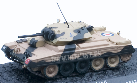 Cruiser Mk. VIA Crusader II Lybia 1942, 1:72, Altaya 