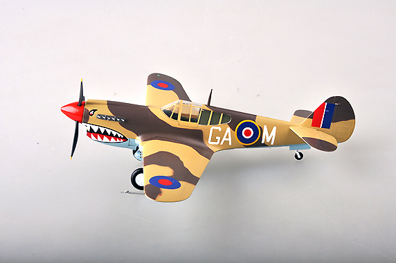 Curtiss P-40M No.112 Sqn Sicily, 1943, 1:48, Easy Model 