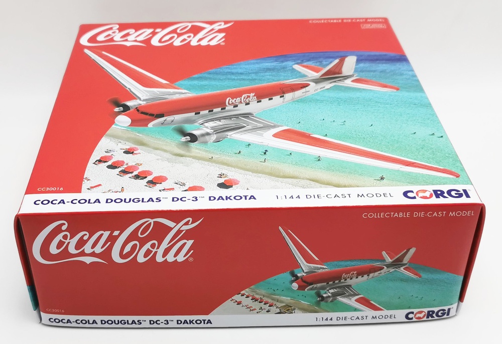 DC-3 Dakota Coca-Cola, 1:144, Corgi 