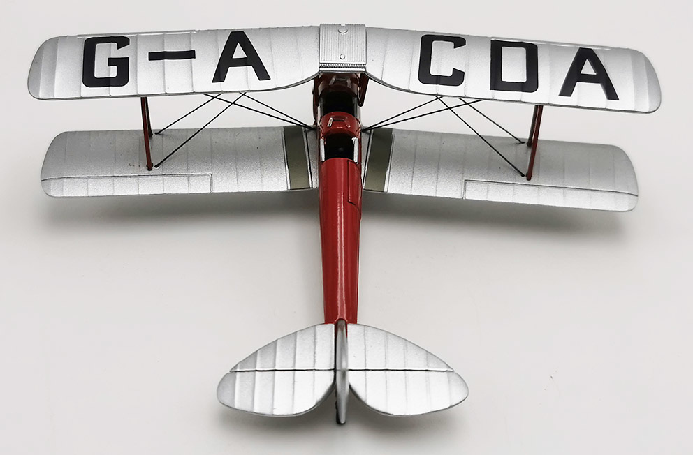 De Havilland 82A Tiger Moth, G-ACDA, School of Flying, 1:72, Oxford 