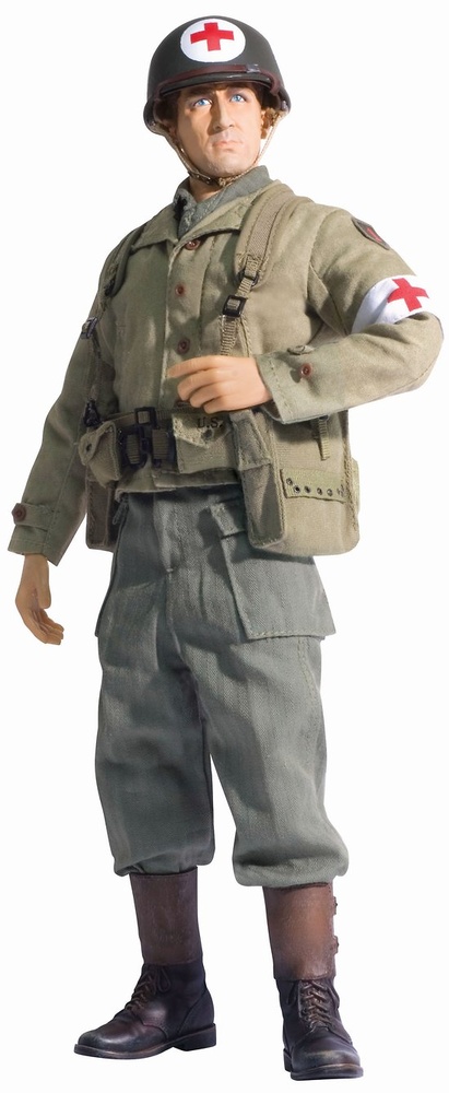 Doc Baker, U.S. Army Combat Medic, 1st Infantry Division, France 1944 (Private) 
