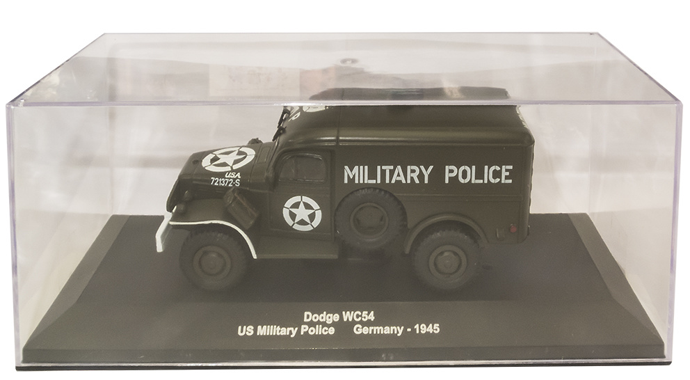 Dodge WC54, US Military Police, Germany, 1945, 1:43, Atlas 