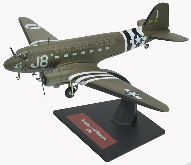 Douglas C-47 Skytrain, USA , 1:144, Altaya 