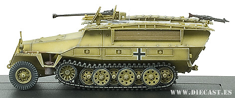 Dragon Armor, Sd.Kfz.251/7 Ausf.D, 2,8 GUN, 1:72, Dragon Armor 