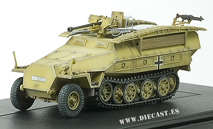 Dragon Armor, Sd.Kfz.251/7 Ausf.D, 2,8 GUN, 1:72, Dragon Armor 