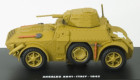 E.G., ANSALDO AB41, ITALY 1942, 1:43 