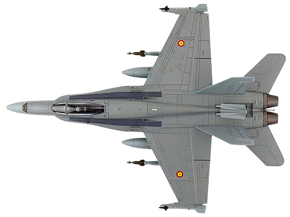 EF-18A Hornet, Spanish AF, ALA 15 Gatos, #12-09, Gando AB, Canary Islands, 2020, 1:72, Hobby Master 